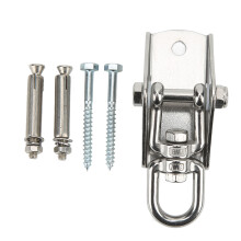 Swing Hanger With 360 Rotatable Hook Heavy Duty Stainless Steel Ceiling Mount For Indoor Outdoor Yoga Hammock Swing Chair Sandbags Suspension