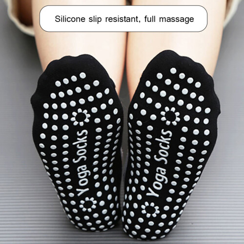 Κάλτσες Grip για γυναίκες, Κάλτσες Γιόγκα με Αντιολισθητική Λαβή με Σχεδιασμό 2