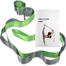 High-Quality Yoga Stretch Strap, Multi-Benefit Stretch Tool for Enhanced Flexibility and Muscle Recovery, Portable & Easy-To-Use for Yoga, Pilates, Gy
