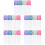 20Ud Aplicadoras Para Con Peine Multicolor Para Salón 8
