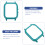 2 Estuche Protector Para Material Verde Oscuro Antiarañazos 7