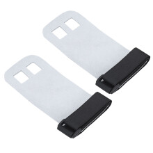 Textured Leather Hand Grips For Weightlifting, Pull Ups And Gymnastics With Ergonomic Design And Ultimate Hand Protection Adjustable Fit For Cross Tra