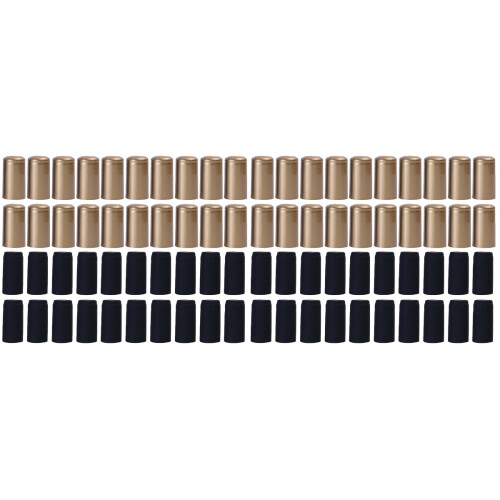 400Pièces Capsules Thermorétractables En Résistant Pour Vin 1