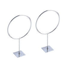 4Ud Soporte Mural Para Balones De Baloncesto Y Fútbol Plateado