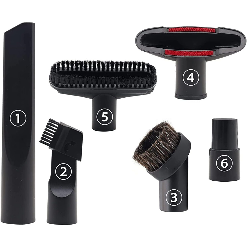 Dirt Remover For Wet Or Dry Pickup, Universal Vacuum Attachments For Home Air Vents Corner Pets Drawer Car Dusty, High Quality Pp Material Adapter 9340959634118