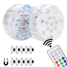 Transform Your Spaces With Our Submersible LED Lights, Vibrant Color Changing Underwater Decorative Lighting For Pools, Fountains, Showers, Hot Tubs,
