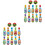 2Ensembles Bowling Éducatif Enfants Coordination Couleur 4