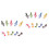 20Pièces Clips Tenue Partition Piano Colorés En PP Usage Durable 4