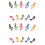 20Pièces Clips Tenue Partition Piano Colorés En PP Usage Durable 5