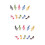 20Pièces Clips Tenue Partition Piano Colorés En PP Usage Durable 7