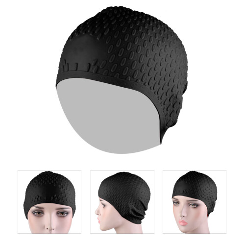 Unisex Σκουφάκι Κολύμβησης Σιλικόνης Ανθεκτικό Εύκαμπτο Αδιάβροχο Σκουφάκι 2