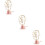 3Pièces Métal Décor Enfants Jeu 9