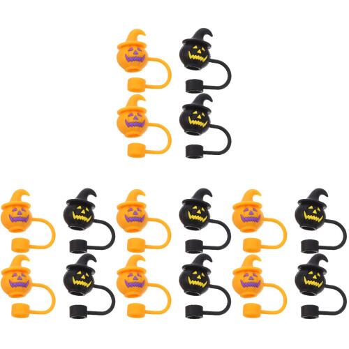 16Pièces Bouchons Silicone Assortie Accessoires Halloween 2