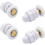 Replacement Shower Door Rollers, Stainless Steel Smooth Sliding, Easy Installation, Versatile Usage, 4Pcs Ultra-Quiet Bathroom Accessories 1