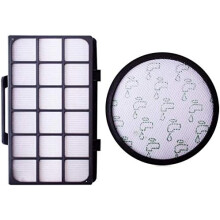 Aspirador de pó compatível com filtro HEPA para desempenho ideal, sistema de filtragem selado em modelos de cilindro, filtro de reposição