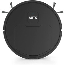 Robô Aspirador, Eletrodoméstico Simulador para Limpeza Completa de Casa e Escritório, Aspirador de Pó Doméstico Recarregável, Design