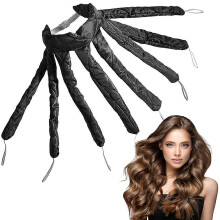 Fer à boucler sans chaleur, utilise la force naturelle pour créer de magnifiques boucles sans chaleur, facile à utiliser à la maison ou en