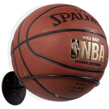 Basketball Display Stand, Easy to Install for Universal Fit, Over The Door Basketball Hoops for Full Set Included in Your Game Room (Black)