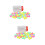 200Pièces De Jeu Multicolores Pour Animations, Ktv 7