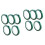 10Pièces Ruban Vert Auto Haute Température Isolation Protection Pcb 4