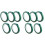 10Pièces Ruban Vert Auto Haute Température Isolation Protection Pcb 2