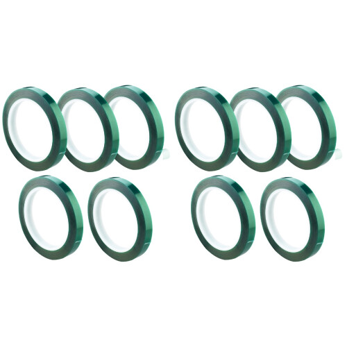 10Pièces Ruban Vert Auto Haute Température Isolation Protection Pcb 1