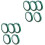 10Pièces Ruban Vert Auto Haute Température Isolation Protection Pcb 3