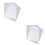 600Pièces Sacs Laminés PVC Multicolores Sécurisé Raffiné 6