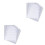 600Pièces Sacs Laminés PVC Multicolores Sécurisé Raffiné 3