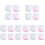 20Pièces Tampon Manicure Silicone Coloré Outil Impression Ongles 2