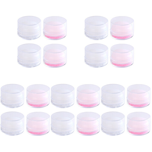 20Pièces Tampon Manicure Silicone Coloré Outil Impression Ongles 1