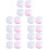 20Pièces Tampon Manicure Silicone Coloré Outil Impression Ongles 6