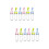 12Pièces Flacons Repas Bébé Silicone Multicolores Faciles À Nettoyer 7