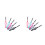 20Pièces Accessoires Pliables Brosse Sourcils Nylon 10