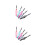 20Pièces Accessoires Pliables Brosse Sourcils Nylon 9
