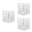 12Pièces Clôture Décorative Jardin Plastique Usage Polyvalent 5