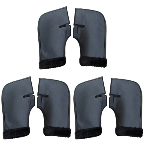 3Paires Cyclisme Noir Isolants Pour Scooter Imperméables 1