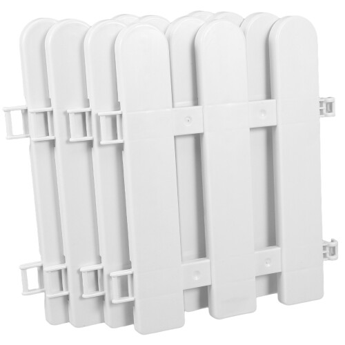 12Pièces Clôture Décorative Jardin Plastique Usage Polyvalent 1