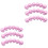 36Pièces Jouet Rose Pull Back Durable Pour Enfants 3