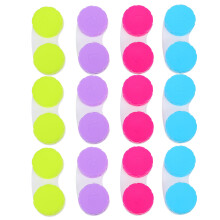 90Pièces Coffret Compact Pour Lentilles De Contact Coloré Résistant