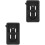2Pièces Sleeve Silicone Noir Pour Audio Anti-Collision Élégant 5