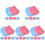 30Pièces Bols Rat Usage Accessoires Pet Colorés 2