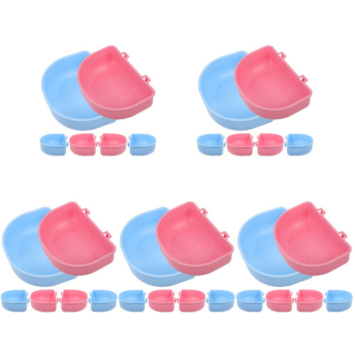 30Pièces Bols Rat Usage Accessoires Pet Colorés 1