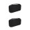 2Pièces Sac De Rangement Microphones Noir Et Durable Pour Voyage 9