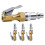 8Pièces Accessoire Métal Gonfleur Auto À Clip Serrage Renforcé 3