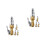8Pièces Accessoire Métal Gonfleur Auto À Clip Serrage Renforcé 5