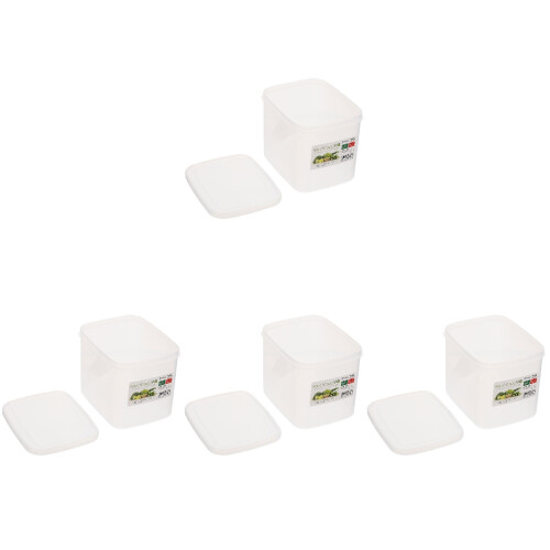 4Pièces Boîte De Conservation Pain Transparente Indispensable Cuisine 1