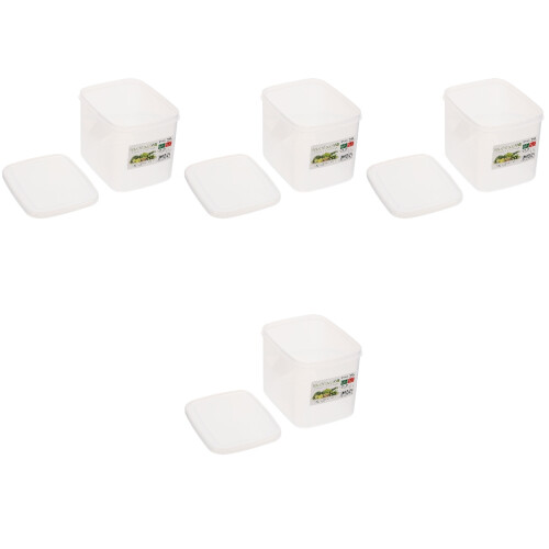 4Pièces Boîte De Conservation Pain Transparente Indispensable Cuisine 2