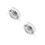 2Pièces Grill Bbq Pliable Acier Argent Usage Extérieur Compact 6