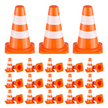 200Pièces Cônes De Jeu Plastique Orange Pour Enfants Éducatifs
